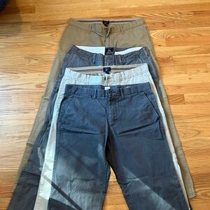 Gap Khakis lot of 4 pairs men’s 34x30
